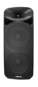 Cabina de sonido Visivo 2×15″ activa