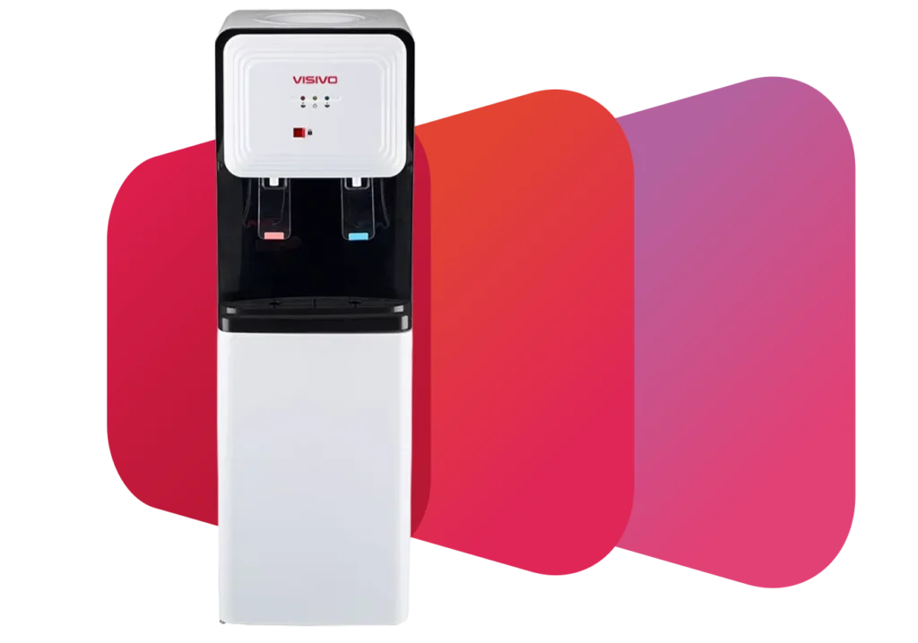 Dispensador de agua Visivo 20LT con Nevera