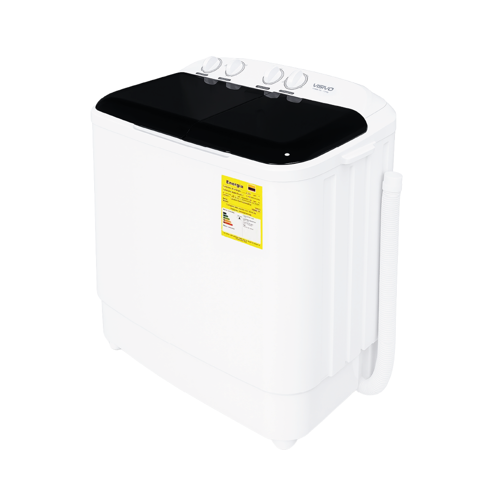 Lavadora Visivo Semiautomática 7 Kg Blanca