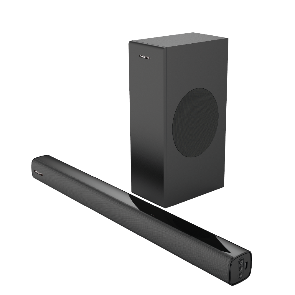 Barra de sonido Visivo Subwoofer activa 100w