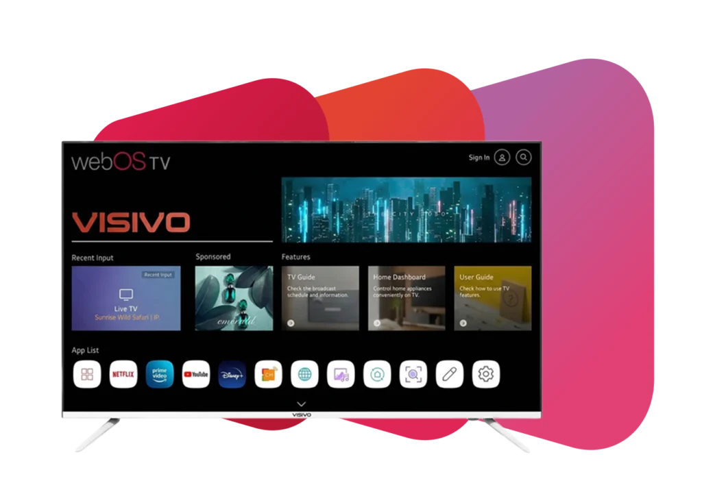 Televisor Visivo Smart 55" Web OS