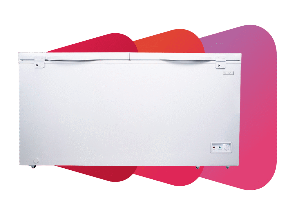 Congelador Horizontal Visivo 500LT Blanco 2 Puertas